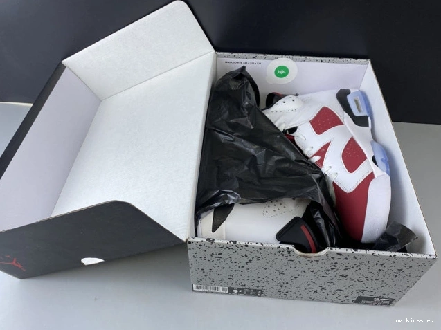 Cheap 6 2014 JORDAN AIR RETRO 384664-160 'CARMINE' 0720